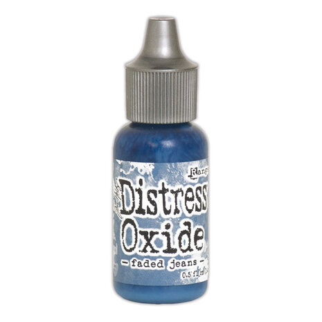 Ranger Tim Holtz Distress Oxide Ink Re-Inker Faded Jeans 0.5 fl oz (TDR57048) Ranger Tim Holtz Distress Oxide Ink Re-Inker Faded Jeans 0.5 fl oz (TDR57048)