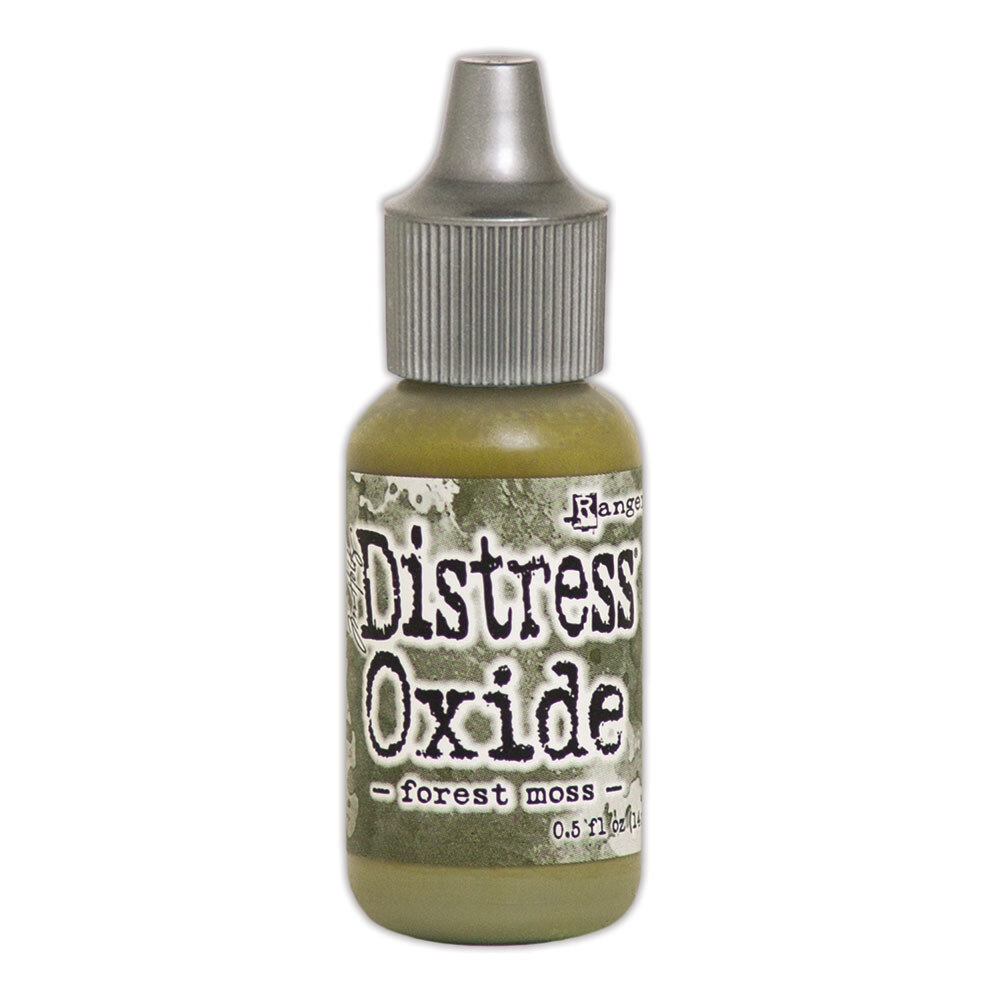 Ranger Tim Holtz Distress Oxide Ink Re-Inker Forest Moss 0.5 fl oz (TDR57079) Ranger Tim Holtz Distress Oxide Ink Re-Inker Forest Moss 0.5 fl oz (TDR57079)