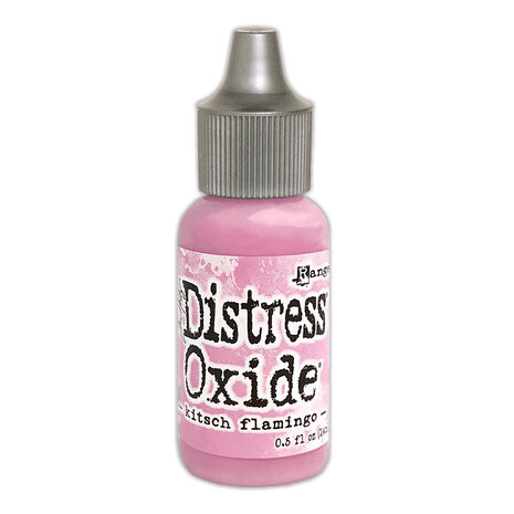 Ranger Tim Holtz Distress Oxide Ink Re-Inker Kitsch Flamingo 0.5 fl oz (TDR72621) Ranger Tim Holtz Distress Oxide Ink Re-Inker Kitsch Flamingo 0.5 fl oz (TDR72621)