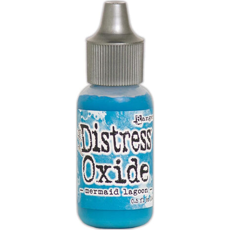 Ranger Tim Holtz Distress Oxide Ink Re-Inker Mermaid Lagoon 0.5 fl oz (TDR57154) Ranger Tim Holtz Distress Oxide Ink Re-Inker Mermaid Lagoon 0.5 fl oz (TDR57154)