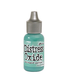 Ranger Tim Holtz Distress Oxide Ink Re-Inker Salvaged Patina 0.5 fl oz (TDR72768) Ranger Tim Holtz Distress Oxide Ink Re-Inker Salvaged Patina 0.5 fl oz (TDR72768)
