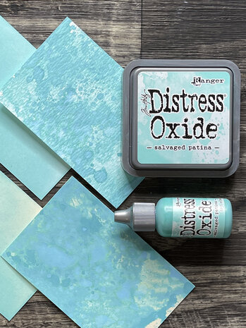 Ranger Tim Holtz Distress Oxide Ink Pad Salvaged Patina (TDO72751) Ranger Tim Holtz Distress Oxide Ink Pad Salvaged Patina (TDO72751)
