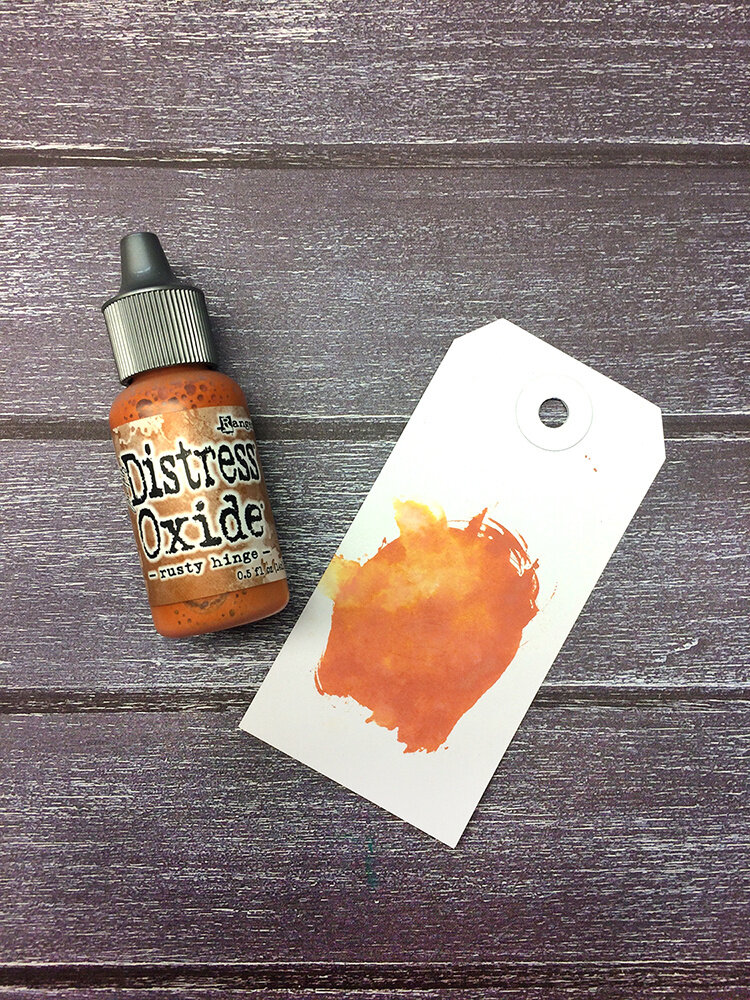 Tim Holtz Distress Oxide Rusty Hinge - Inchiostro Ossidato Effetto Ruggine Per Fai Da Te - Foto 3