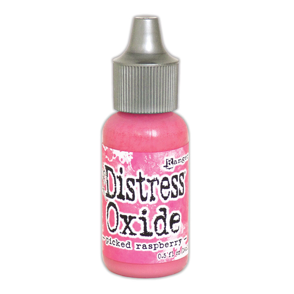 Ranger Tim Holtz Distress Oxide Ink Re-Inker Picked Raspberry 0.5 fl oz (TDR57222) Ranger Tim Holtz Distress Oxide Ink Re-Inker Picked Raspberry 0.5 fl oz (TDR57222)