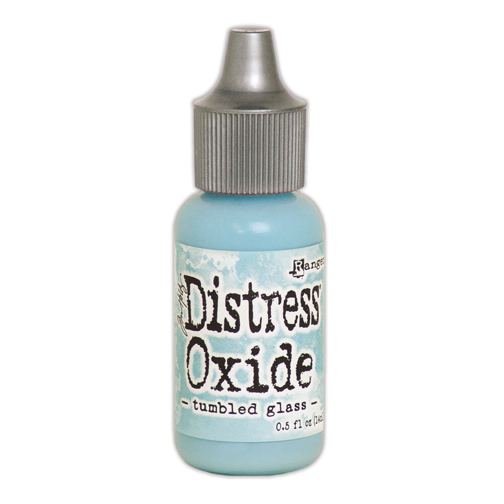 Ranger Tim Holtz Distress Oxide Ink Re-Inker Tumbled Glass 0.5 fl oz (TDR57383) Ranger Tim Holtz Distress Oxide Ink Re-Inker Tumbled Glass 0.5 fl oz (TDR57383)