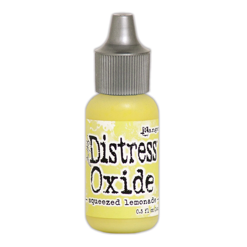 Ranger Tim Holtz Distress Oxide Ink Re-Inker Squeezed Lemonade 0.5 fl oz (TDR57345) Ranger Tim Holtz Distress Oxide Ink Re-Inker Squeezed Lemonade 0.5 fl oz (TDR57345)
