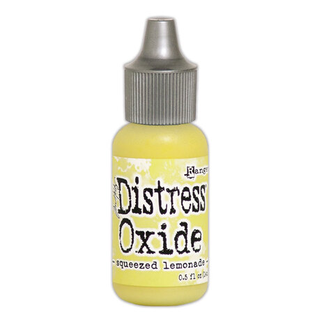 Ranger Tim Holtz Distress Oxide Ink Re-Inker Squeezed Lemonade 0.5 fl oz (TDR57345) Ranger Tim Holtz Distress Oxide Ink Re-Inker Squeezed Lemonade 0.5 fl oz (TDR57345)