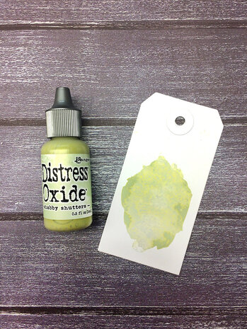 Ranger Tim Holtz Distress Oxide Ink Re-Inker Shabby Shutters 0.5 fl oz (TDR57291) Ranger Tim Holtz Distress Oxide Ink Re-Inker Shabby Shutters 0.5 fl oz (TDR57291)