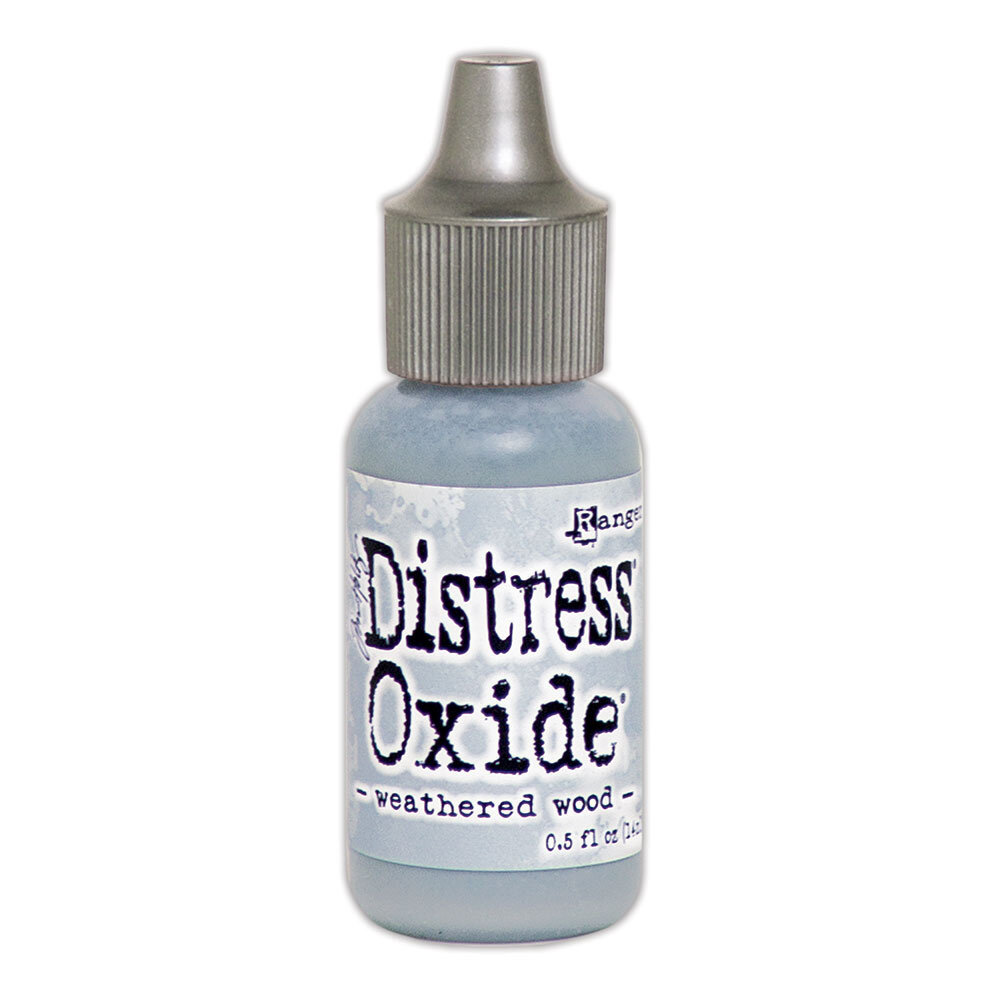 Ranger Tim Holtz Distress Oxide Ink Re-Inker Weathered Wood 0.5 fl oz (TDR57437) Ranger Tim Holtz Distress Oxide Ink Re-Inker Weathered Wood 0.5 fl oz (TDR57437)