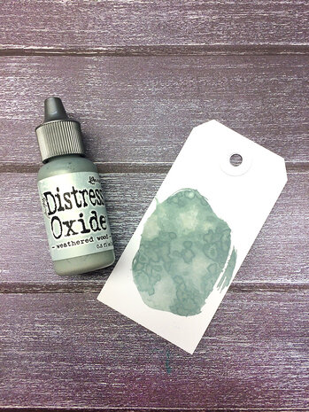 Ranger Tim Holtz Distress Oxide Ink Re-Inker Weathered Wood 0.5 fl oz (TDR57437) Ranger Tim Holtz Distress Oxide Ink Re-Inker Weathered Wood 0.5 fl oz (TDR57437)