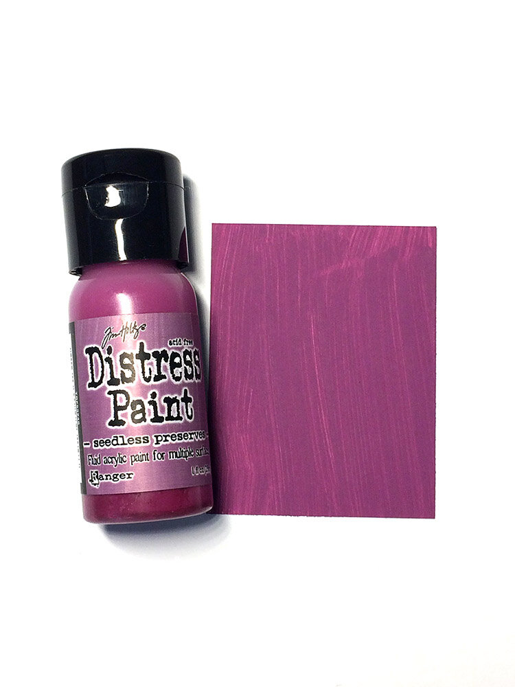 Ranger Tim Holtz Distress Paint Flip Top Seedless Preserves 1 oz (TDF53248) Ranger Tim Holtz Distress Paint Flip Top Seedless Preserves 1 oz (TDF53248)