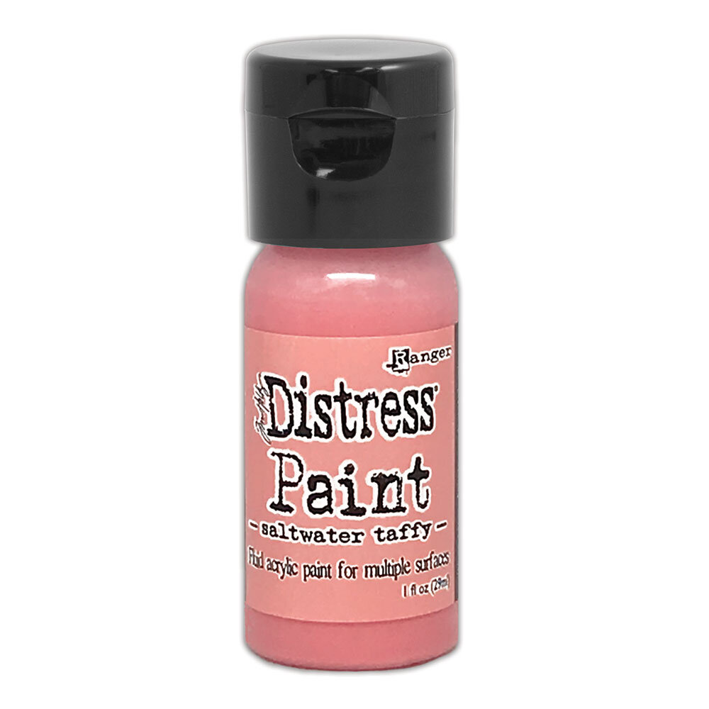 Ranger Tim Holtz Distress Paint Flip Top Saltwater Taffy 1oz (TDF79569) Ranger Tim Holtz Distress Paint Flip Top Saltwater Taffy 1oz (TDF79569)