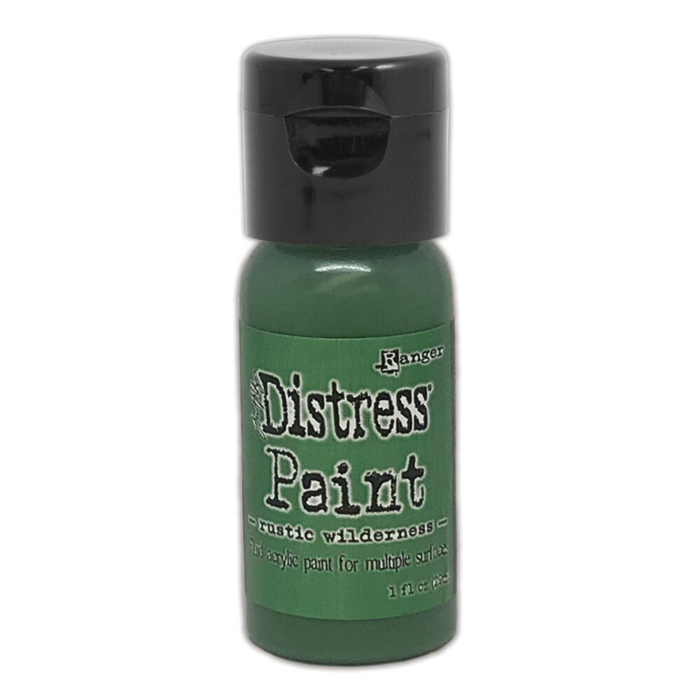 Ranger Tim Holtz Distress Paint Flip Top Rustic Wilderness 1 oz (TDF72843) Ranger Tim Holtz Distress Paint Flip Top Rustic Wilderness 1 oz (TDF72843)
