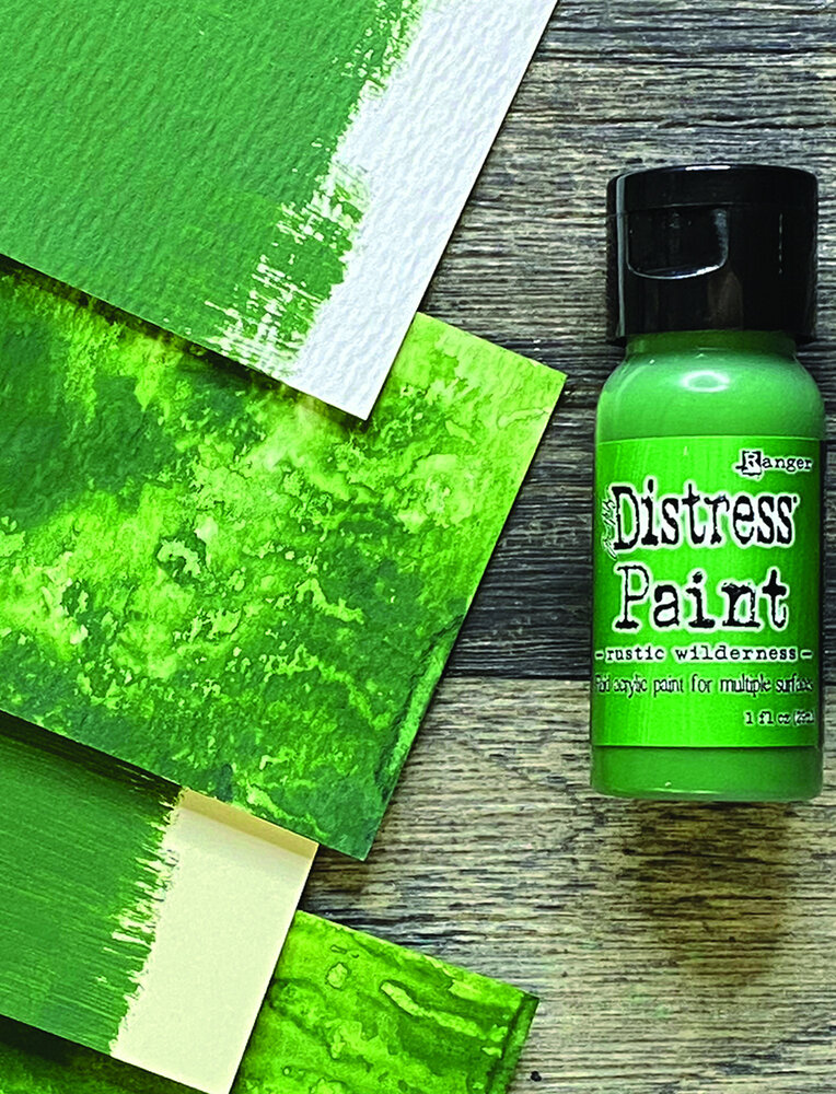 Ranger Tim Holtz Distress Paint Flip Top Rustic Wilderness 1 oz (TDF72843) Ranger Tim Holtz Distress Paint Flip Top Rustic Wilderness 1 oz (TDF72843)