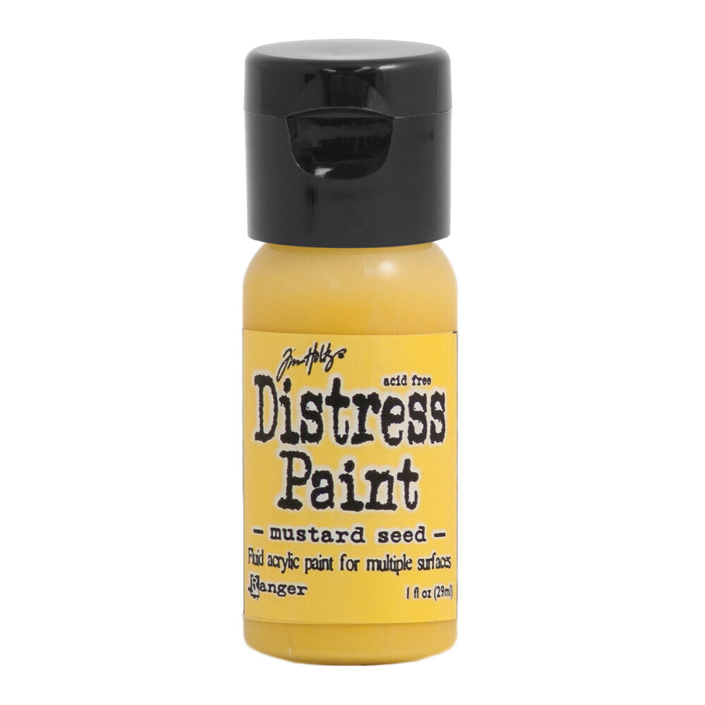 Ranger Tim Holtz Distress Paint Flip Top Mustard Seed 1 oz (TDF53125) Ranger Tim Holtz Distress Paint Flip Top Mustard Seed 1 oz (TDF53125)
