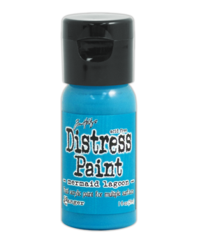 Ranger Tim Holtz Distress Paint Flip Top Mermaid Lagoon 1 oz (TDF50193) Ranger Tim Holtz Distress Paint Flip Top Mermaid Lagoon 1 oz (TDF50193)