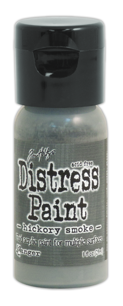 Ranger Tim Holtz Distress Paint Flip Top Hickory Smoke 1 oz (TDF50223) Ranger Tim Holtz Distress Paint Flip Top Hickory Smoke 1 oz (TDF50223)