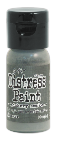 Ranger Tim Holtz Distress Paint Flip Top Hickory Smoke 1 oz (TDF50223) Ranger Tim Holtz Distress Paint Flip Top Hickory Smoke 1 oz (TDF50223)