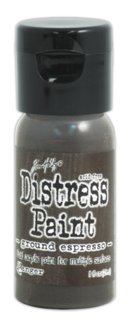 Ranger Tim Holtz Distress Paint Flip Top Ground Espresso 1 oz (TDF50605) Ranger Tim Holtz Distress Paint Flip Top Ground Espresso 1 oz (TDF50605)
