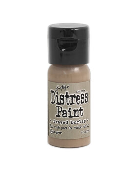 Ranger Tim Holtz Distress Paint Flip Top Frayed Burlap 1 oz (TDF53071) Ranger Tim Holtz Distress Paint Flip Top Frayed Burlap 1 oz (TDF53071)