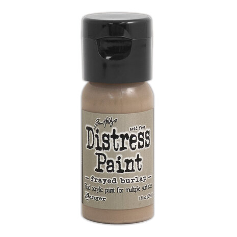 Ranger Tim Holtz Distress Paint Flip Top Frayed Burlap 1 oz (TDF53071) Ranger Tim Holtz Distress Paint Flip Top Frayed Burlap 1 oz (TDF53071)