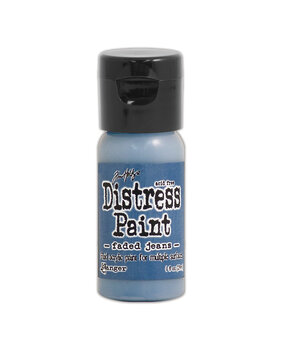 Ranger Tim Holtz Distress Paint Flip Top Faded Jeans 1 oz (TDF53033) Ranger Tim Holtz Distress Paint Flip Top Faded Jeans 1 oz (TDF53033)