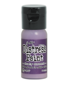 Ranger Tim Holtz Distress Paint Flip Top Dusty Concord 1 oz (TDF53019) Ranger Tim Holtz Distress Paint Flip Top Dusty Concord 1 oz (TDF53019)