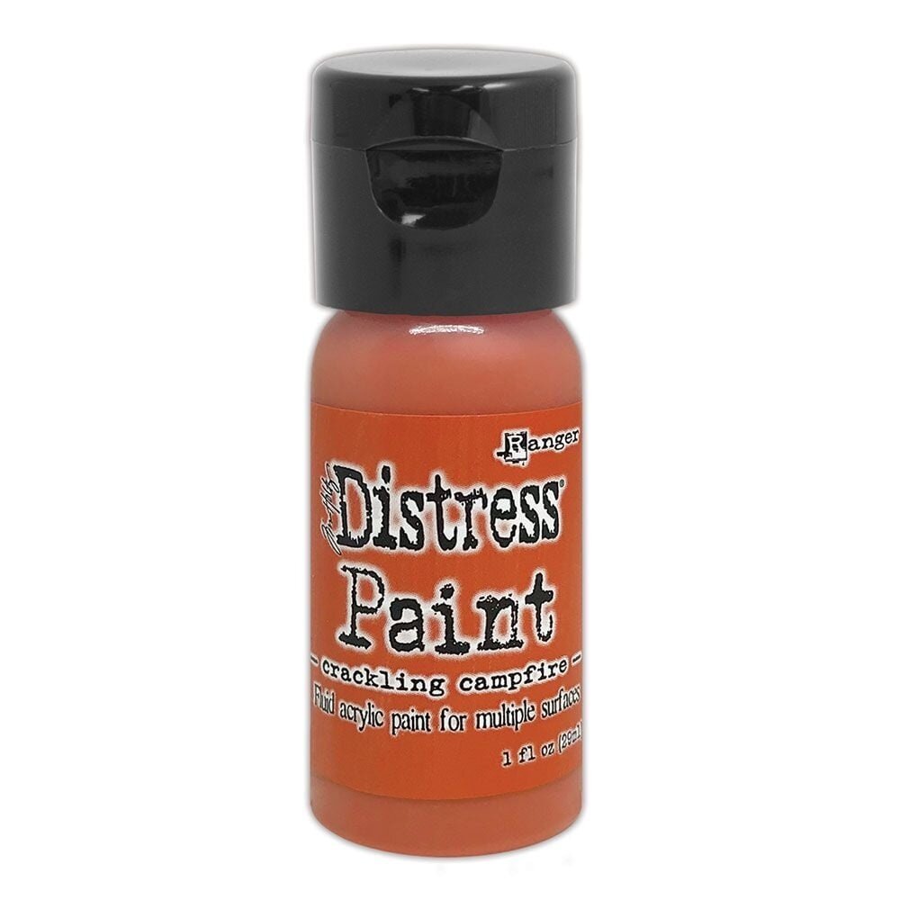 Ranger Tim Holtz Distress Paint Flip Top Crackling Campfire 1 oz (TDF72331) Ranger Tim Holtz Distress Paint Flip Top Crackling Campfire 1 oz (TDF72331)