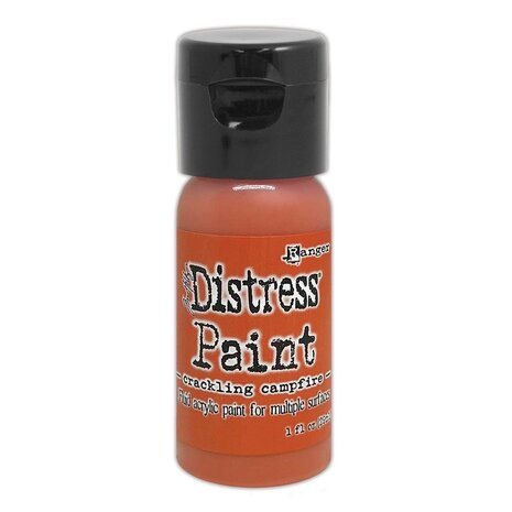 Ranger Tim Holtz Distress Paint Flip Top Crackling Campfire 1 oz (TDF72331) Ranger Tim Holtz Distress Paint Flip Top Crackling Campfire 1 oz (TDF72331)
