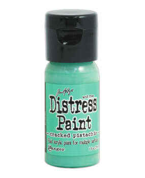 Ranger Tim Holtz Distress Paint Flip Top Cracked Pistachio 1 oz (TDF50179) Ranger Tim Holtz Distress Paint Flip Top Cracked Pistachio 1 oz (TDF50179)