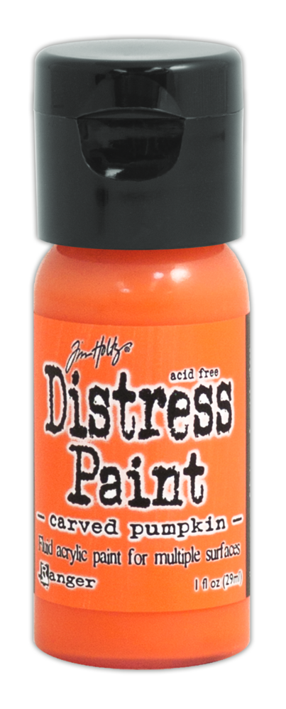 Ranger Tim Holtz Distress Paint Flip Top Carved Pumpkin 1 oz (TDF50629) Ranger Tim Holtz Distress Paint Flip Top Carved Pumpkin 1 oz (TDF50629)