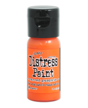 Ranger Tim Holtz Distress Paint Flip Top Carved Pumpkin 1 oz (TDF50629) Ranger Tim Holtz Distress Paint Flip Top Carved Pumpkin 1 oz (TDF50629)