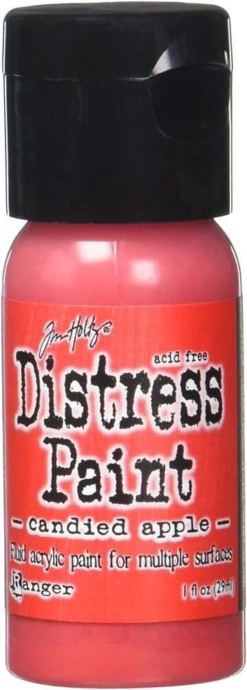 Ranger Tim Holtz Distress Paint Flip Top Candied Apple 1 oz (TDF51046) Ranger Tim Holtz Distress Paint Flip Top Candied Apple 1 oz (TDF51046)