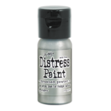 Ranger Tim Holtz Distress Paint Flip Top Brushed Pewter 1 oz (TDF52968)