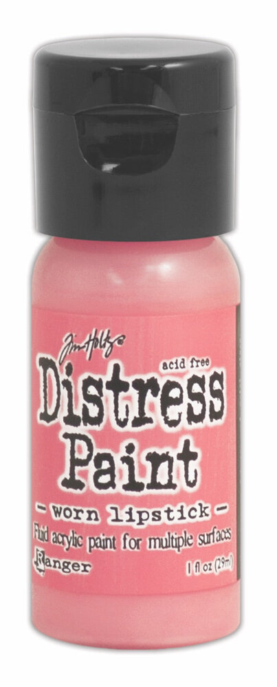 Ranger Tim Holtz Distress Paint Flip Top Worn Lipstick 1 oz (TDF53392) Ranger Tim Holtz Distress Paint Flip Top Worn Lipstick 1 oz (TDF53392)