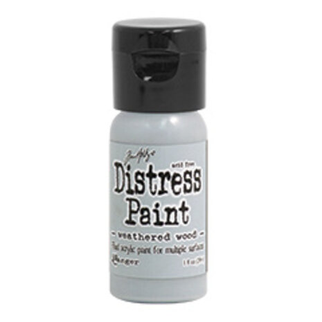 Ranger Tim Holtz Distress Paint Flip Top Weathered Wood 1 oz (TDF53378) Ranger Tim Holtz Distress Paint Flip Top Weathered Wood 1 oz (TDF53378)