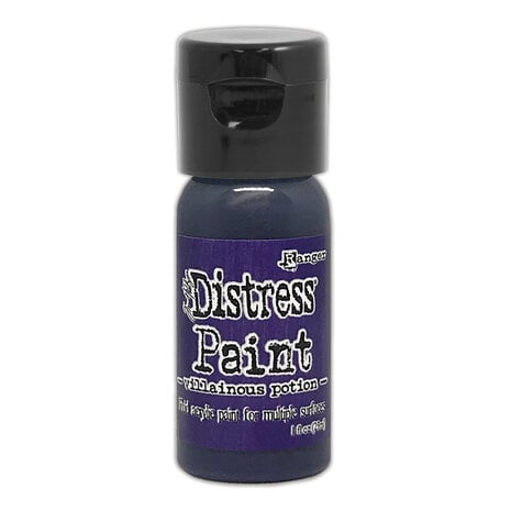 Ranger Tim Holtz Distress Paint Flip Top Villainous Potion 1 oz (TDF78845) Ranger Tim Holtz Distress Paint Flip Top Villainous Potion 1 oz (TDF78845)