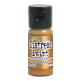 Ranger Tim Holtz Distress Paint Flip Top Tarnished Brass 1 oz (TDF50643)