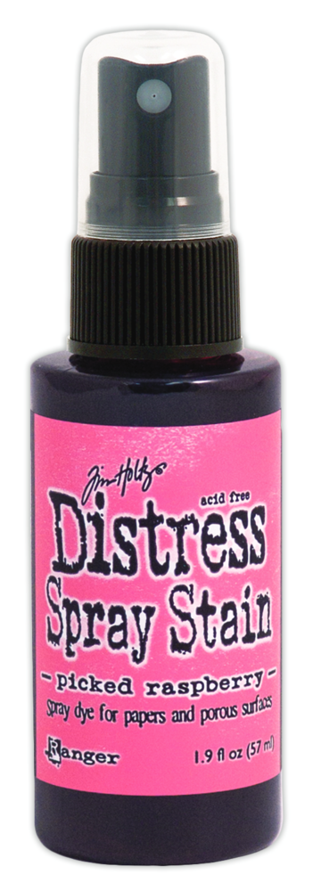 Ranger Tim Holtz Distress Spray Stain Picked Raspberry 1.9 fl oz (TSS42396) Ranger Tim Holtz Distress Spray Stain Picked Raspberry 1.9 fl oz (TSS42396)
