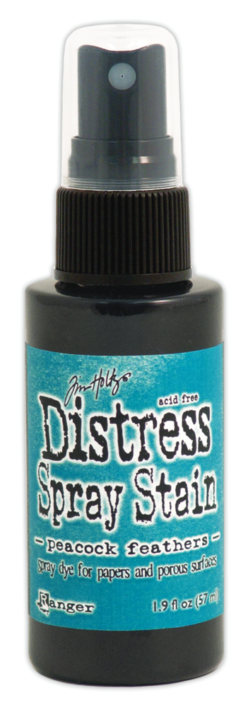Ranger Tim Holtz Distress Spray Stain Peacock Feathers 1.9 fl oz (TSS42372) Ranger Tim Holtz Distress Spray Stain Peacock Feathers 1.9 fl oz (TSS42372)