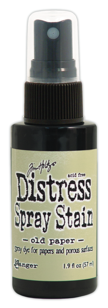 Ranger Tim Holtz Distress Spray Stain Old Paper 1.9 fl oz (TSS42365) Ranger Tim Holtz Distress Spray Stain Old Paper 1.9 fl oz (TSS42365)