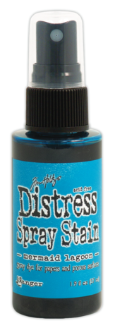 Ranger Tim Holtz Distress Spray Stain Mermaid Lagoon 1.9 fl oz (TSS44147) Ranger Tim Holtz Distress Spray Stain Mermaid Lagoon 1.9 fl oz (TSS44147)