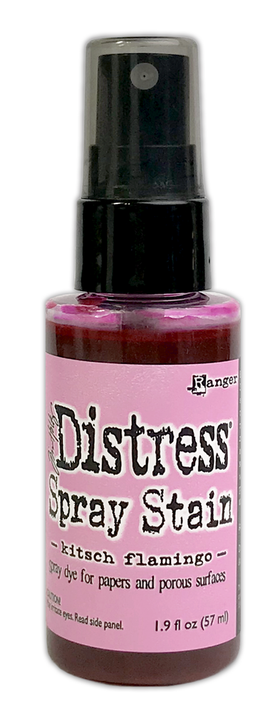Ranger Tim Holtz Distress Spray Stain Kitsch Flamingo 1.9 fl oz (TSS72645) Ranger Tim Holtz Distress Spray Stain Kitsch Flamingo 1.9 fl oz (TSS72645)