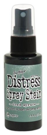 Ranger Tim Holtz Distress Spray Stain Iced Spruce 1.9 fl oz (TSS42327) Ranger Tim Holtz Distress Spray Stain Iced Spruce 1.9 fl oz (TSS42327)