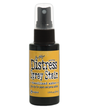 Ranger Tim Holtz Distress Spray Stain Fossilized Amber 1.9 fl oz (TSS44116) Ranger Tim Holtz Distress Spray Stain Fossilized Amber 1.9 fl oz (TSS44116)