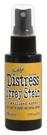 Ranger Tim Holtz Distress Spray Stain Fossilized Amber 1.9 fl oz (TSS44116) Ranger Tim Holtz Distress Spray Stain Fossilized Amber 1.9 fl oz (TSS44116)