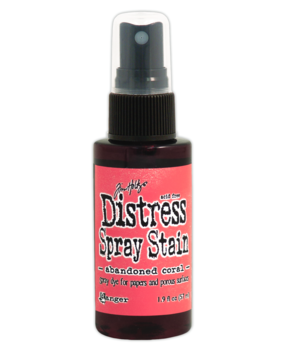 Ranger Tim Holtz Distress Spray Stain Abandoned Coral 1.9 fl oz (TSS44079) Ranger Tim Holtz Distress Spray Stain Abandoned Coral 1.9 fl oz (TSS44079)