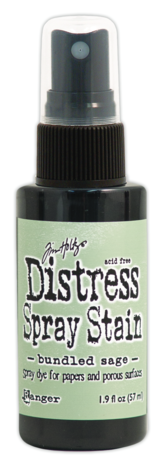 Ranger Tim Holtz Distress Spray Stain Bundled Sage 1.9 fl oz (TSS42204) Ranger Tim Holtz Distress Spray Stain Bundled Sage 1.9 fl oz (TSS42204)