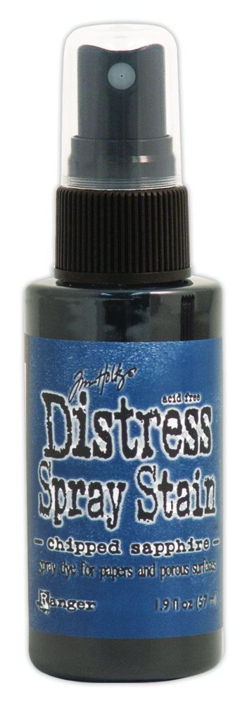 Ranger Tim Holtz Distress Spray Stain Chipped Sapphire 1.9 fl oz (TSS42211) Ranger Tim Holtz Distress Spray Stain Chipped Sapphire 1.9 fl oz (TSS42211)