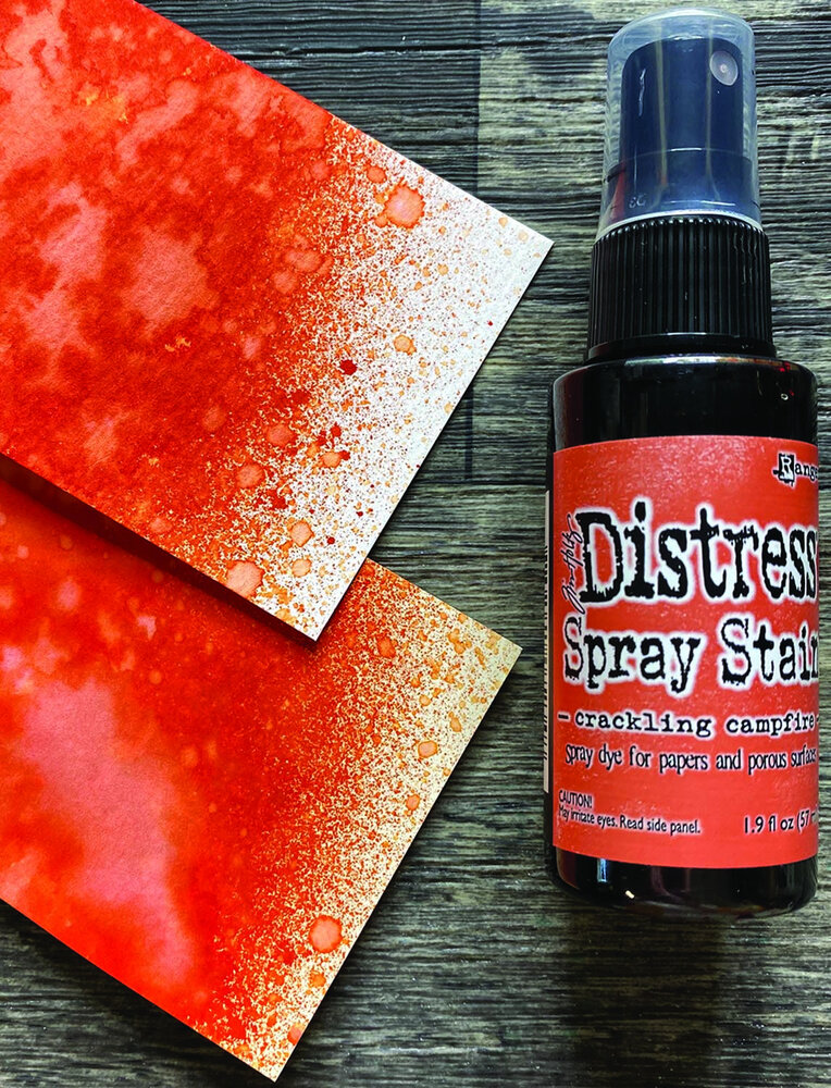 Ranger Tim Holtz Distress Spray Stain Crackling Campfire 1.9 fl oz (TSS72348) Ranger Tim Holtz Distress Spray Stain Crackling Campfire 1.9 fl oz (TSS72348)